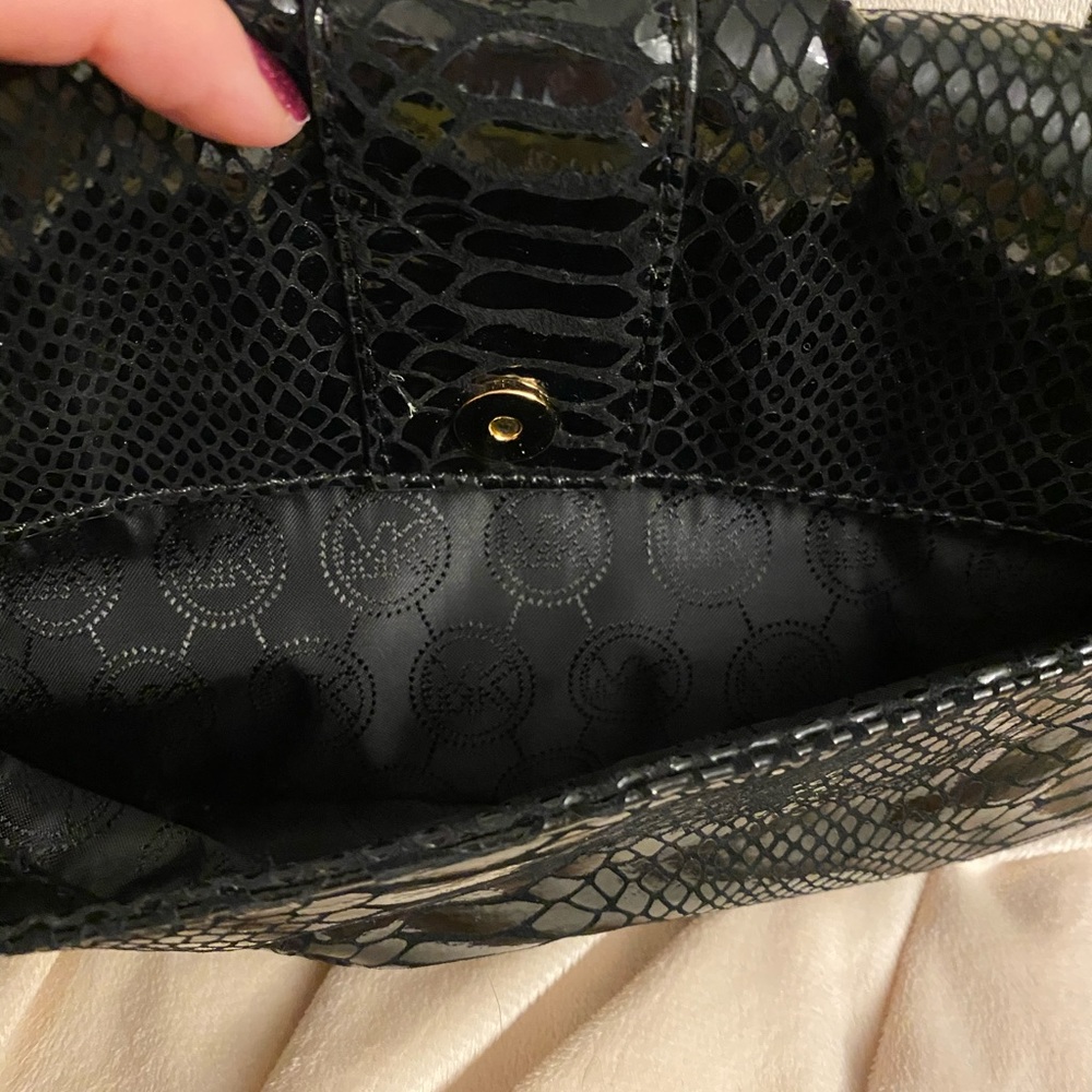 Michael Kors Python Leather Embossed Bag - image 4